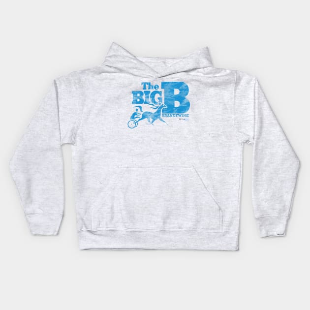 Brandywine Racetrack! Kids Hoodie by Retro302